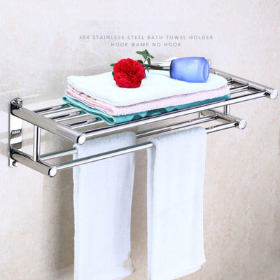 Toallero de Acero Inoxidable 304 Portátil para Baño