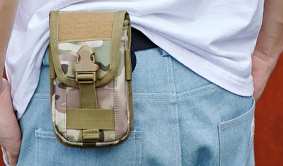 Bolsa Táctica para Celular Camuflaje de Gran Capacidad - Image 9