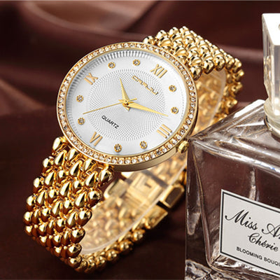 Reloj de Cuarzo para Mujer con Diamantes