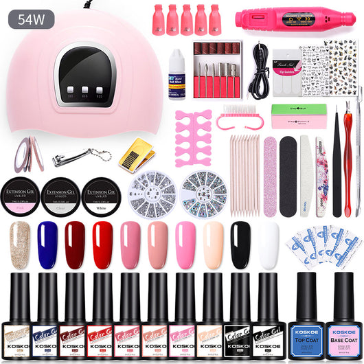 Kit de Esmalte Gel con Máquina LED para Uñas Brillantes - Image 8