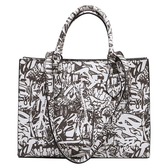 Bolsa Commuter Big Bag OL con Diseño Graffiti - Estilo Urbano