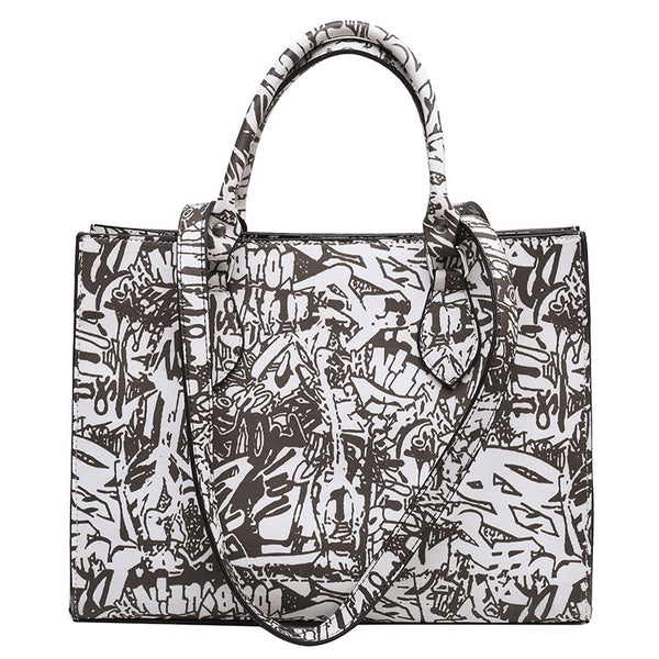 Bolsa Commuter Big Bag OL con Diseño Graffiti - Estilo Urbano
