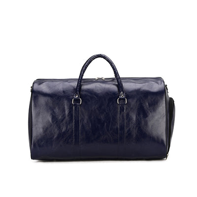 Maleta de Viaje Ejecutiva PU Capacidad Grande - Bolsa Retro para Viajes Cortos - Image 5