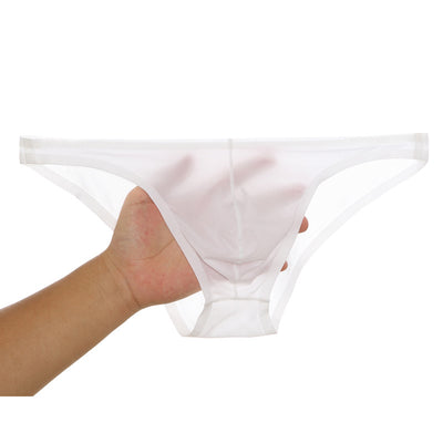 Calzoncillos Tipo Bóxer Hombre Translúcidos Ultradelgados Ice Silk - Image 13