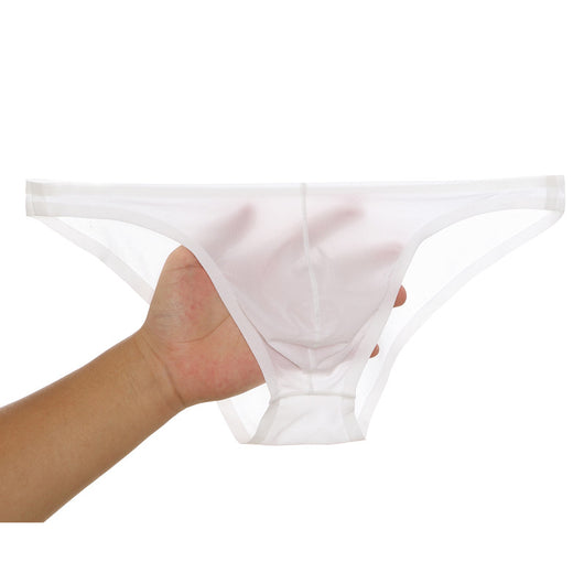 Calzoncillos Tipo Bóxer Hombre Translúcidos Ultradelgados Ice Silk - Image 13