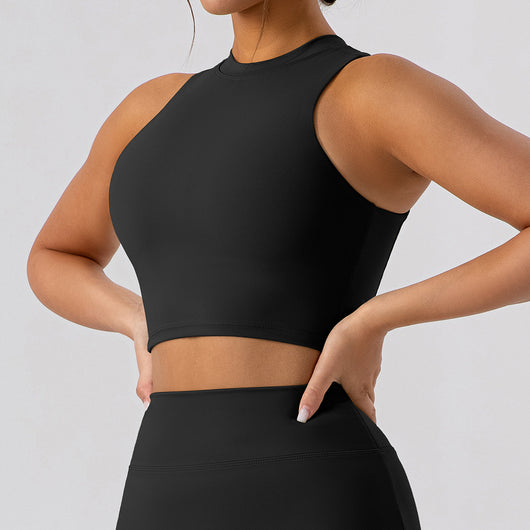 Chaleco Deportivo Yoga Transpirable con Espalda Abierta para Mujer - Image 4