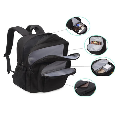 Mochila Escolar Resistente de Gran Capacidad - Ligera y Impermeable - Image 3