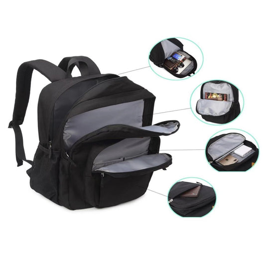 Mochila Escolar Resistente de Gran Capacidad - Ligera y Impermeable - Image 3