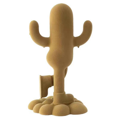 Adorno Decorativo Cactus Humanizado con Textura Suave - Image 4