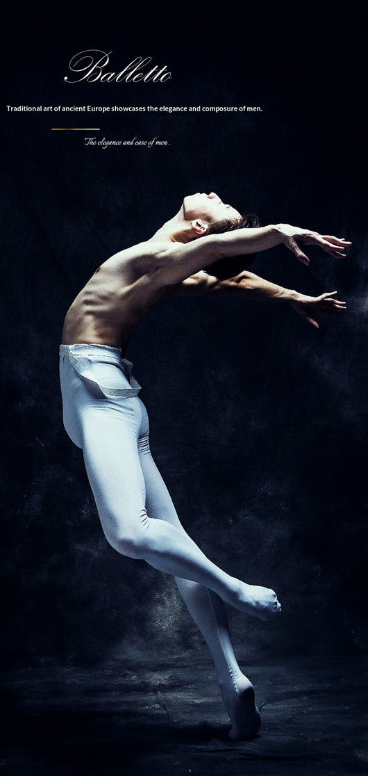 Malla de Ballet para Hombre con Tirantes Ajustables y Cintura Alta - Image 15