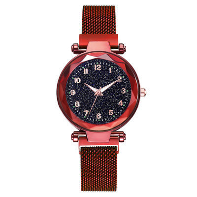 Reloj de Cuarzo Luminoso con Diseño de Cielo Estrellado - Image 6