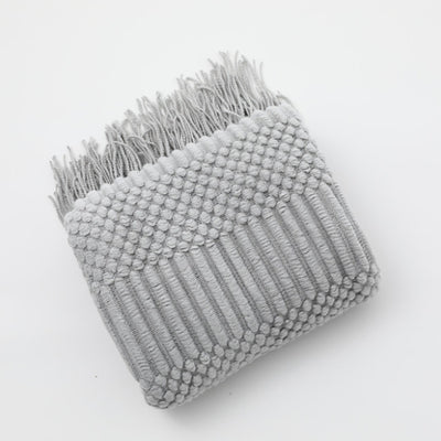 Manta Sofá Cama de Cachemira Suave con Borlas Decorativas - Image 14