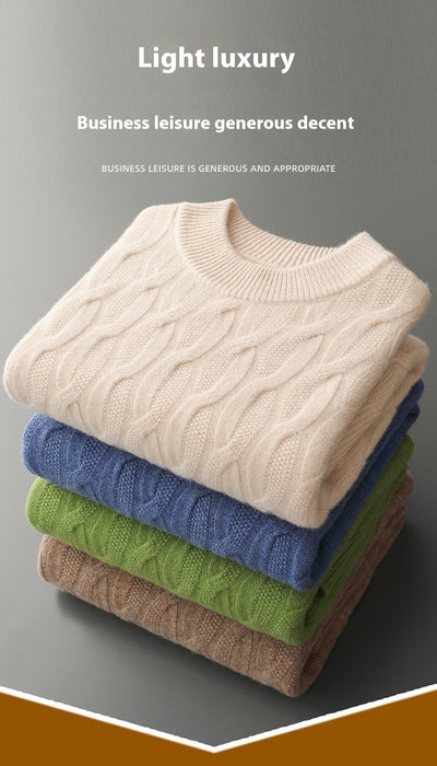 Suéter Cuello Alto Grueso para Hombre - Pullover Tejido Premium - Image 14