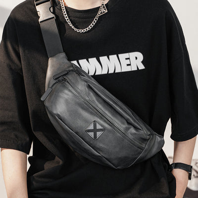 Bolsa de Hombro Coreana Moderna para Hombre - Image 2