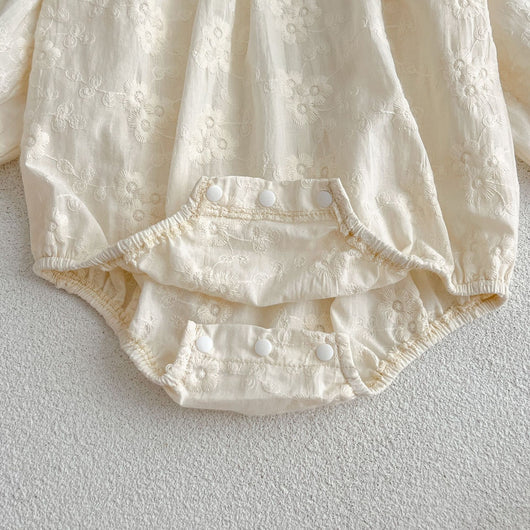 Enterizo Infantil con Bordados Delicados - Image 25