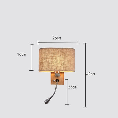 Luces LED para Cabecera de Cama - Diseño Moderno en Madera para Hoteles y Dormitorios - Image 4