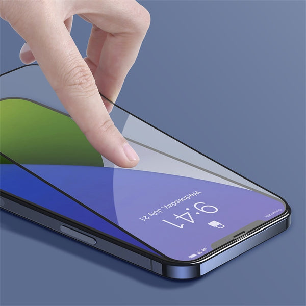 Protector de Pantalla Curvo Anti Luz Azul 0.3mm para iPhone 5.4 Pulgadas - Pack de 2