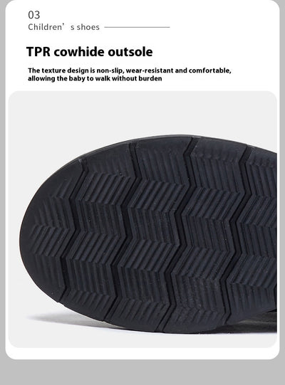 Zapatos de Cuero para Niños con Suela Suave y Flexible - Image 13
