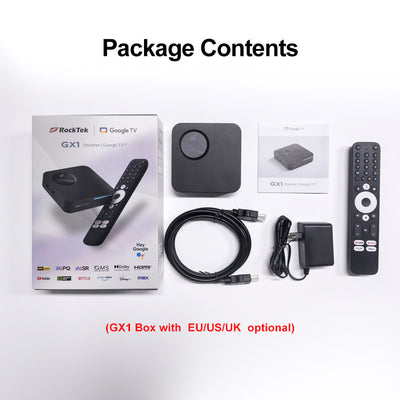 Convertidor Smart TV RockTek GX1 4K con Google TV Certificado - Image 7