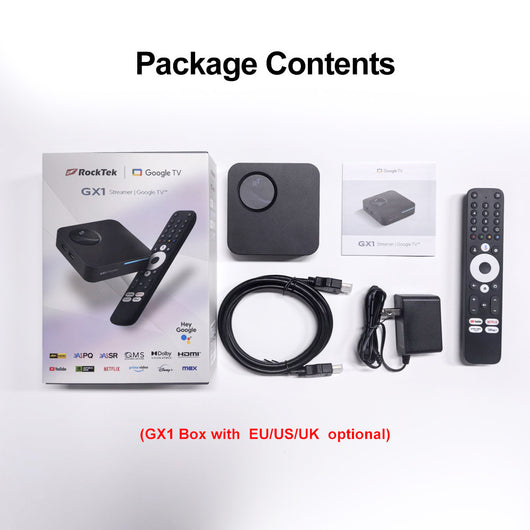 Convertidor Smart TV RockTek GX1 4K con Google TV Certificado - Image 7