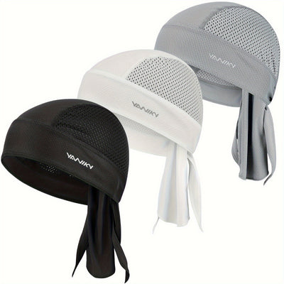 Gorra Bandana Minimalista con Texto Estampado para Hombre - Image 12