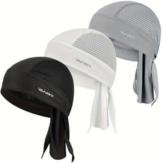 Gorra Bandana Minimalista con Texto Estampado para Hombre - Image 12
