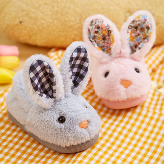 Pantuflas Cálidas para Niños y Niñas - Algodón Suave para Casa