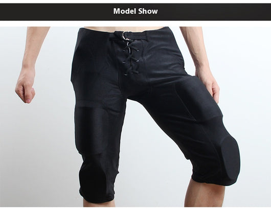 Pantalones de Compresión con Protección Anti-Golpes para Rugby y Hockey - Image 18
