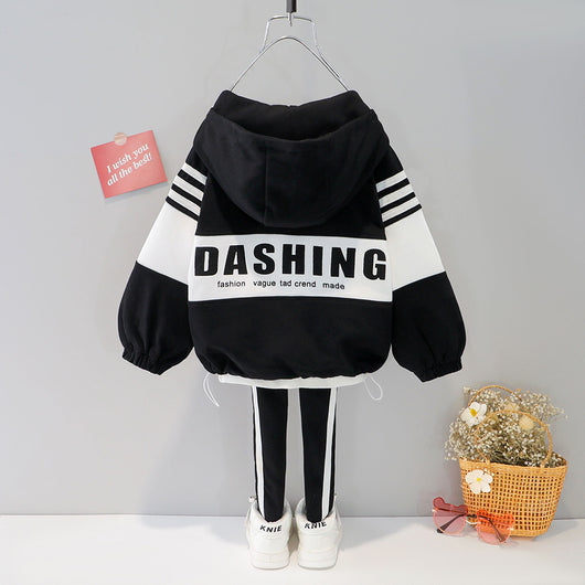 Conjunto Deportivo de Manga Larga para Niña Estilo Coreano - Image 21