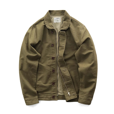 Chaqueta Suelta Retro Casual para Hombre - Estilo Deck Versátil - Image 12