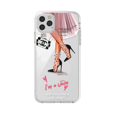 Funda Transparente para Celular - Protección TPU Suave para Mujer - Image 27