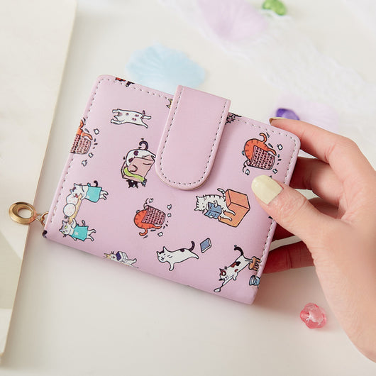Billetera Infantil Plegable Multifuncional con Porta Tarjetas - Image 4