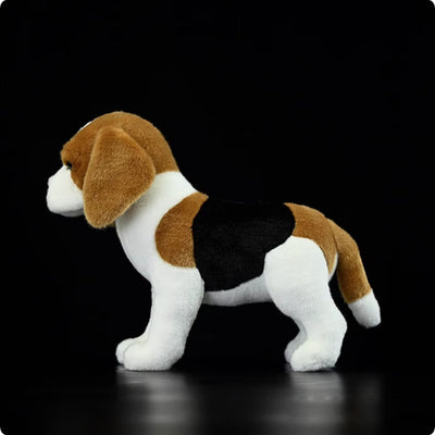 Muñeco Beagle Realista - Perro de Peluche Simulado - Image 3