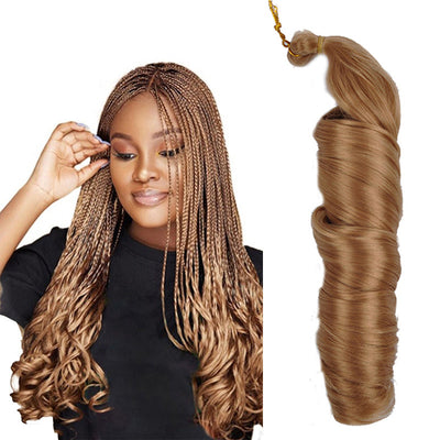 Extensiones de Cabello Crochet Ondas Sueltas Africanas con Asa - Rizo Grande - Image 15