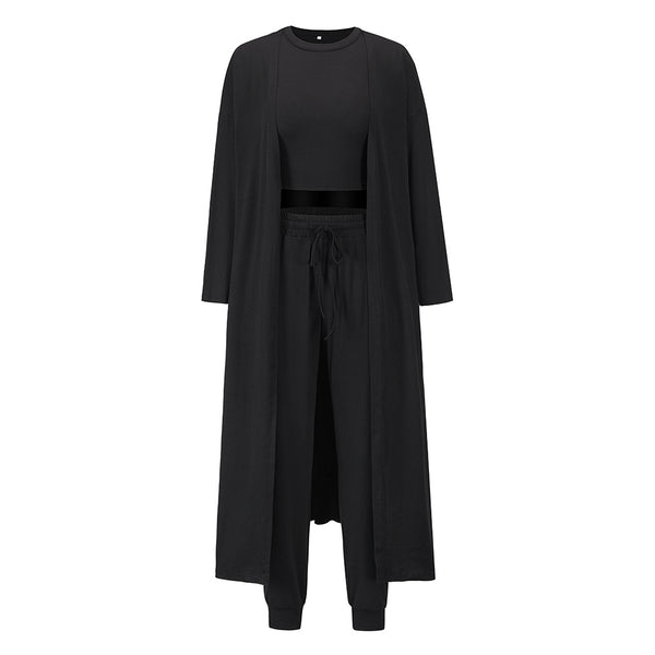 Conjunto Deportivo Mujer: Chaleco Tejido Slim Fit y Pantalón Temperamento - Image 5