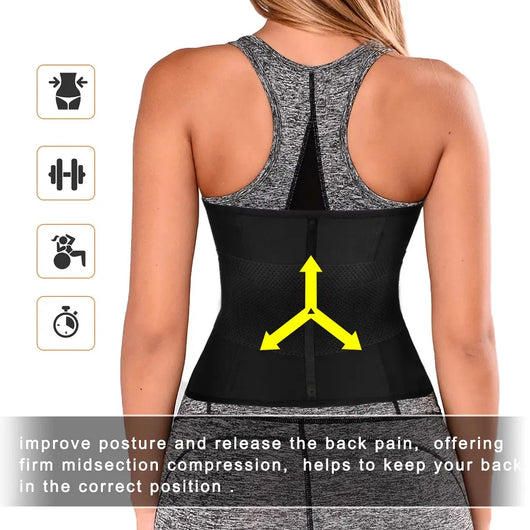 Faja Reductora Cinturilla Ajustable para Mujer - Efecto Moldea Instantáneo - Image 4