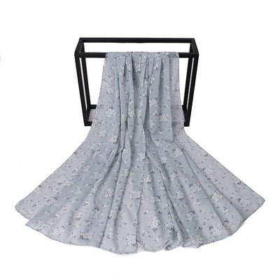 Pañuelo Estampado Chifón Malayo Indonesio para Mujer - Image 27