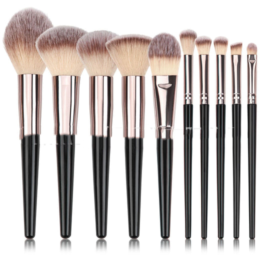 Set Completo de Brochas de Maquillaje Profesional - Polvo, Base y Sombras - Image 4