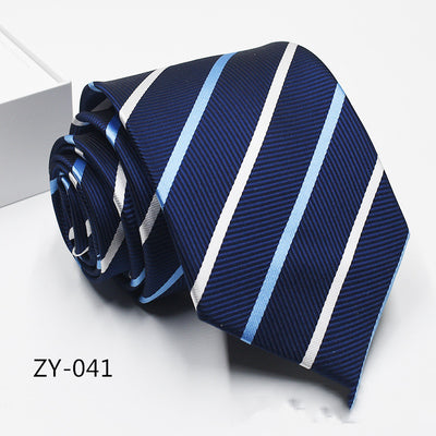 Corbata Clásica Rayada 1200D para Hombre - Elegancia Profesional - Image 42