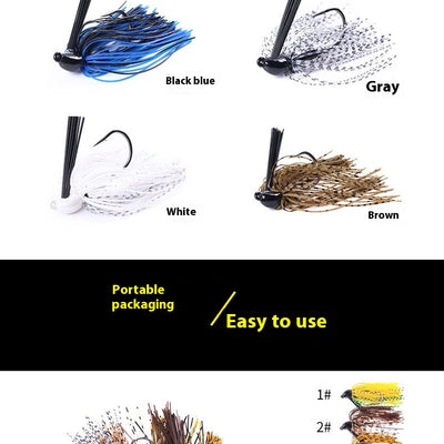 Anzuelo Jig Anti-enganche con Barba para Pesca de Precisión - Image 16