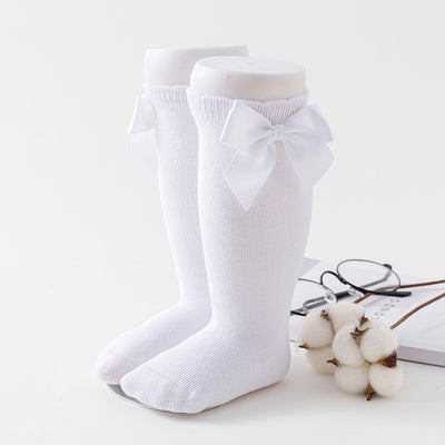 Calcetines Escolares Princesa con Moño Grande para Niñas - Image 8