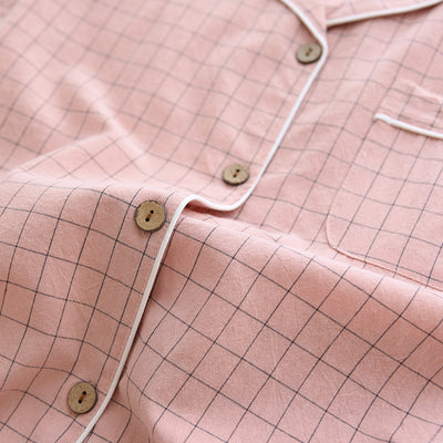Conjunto de Pijama Camisón a Cuadros - Image 10