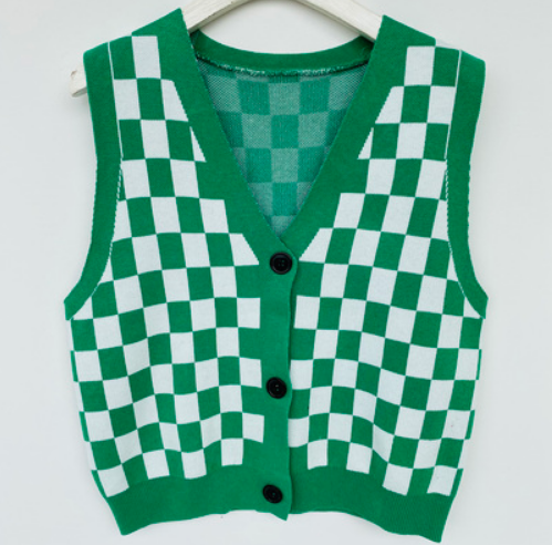 Cardigan Holgado Estilo Universitario para Mujer - Image 58