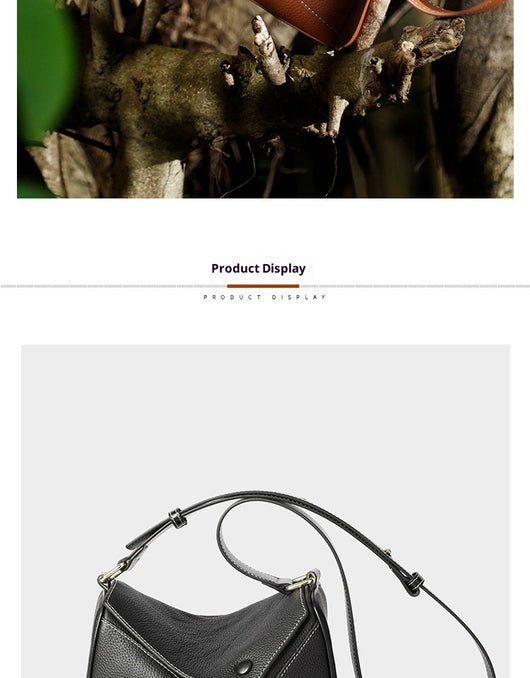 Bolso Crossbody de Cuero Genuino para Mujer - Piel de Vaca Premium - Image 21