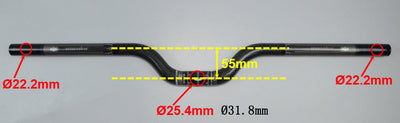 Manillar de Carbono Completo para Bicicleta - Image 3