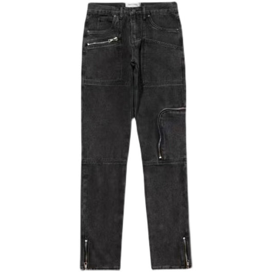 Jeans Rectos para Hombre con Múltiples Bolsillos - Estilo Versátil - Image 7