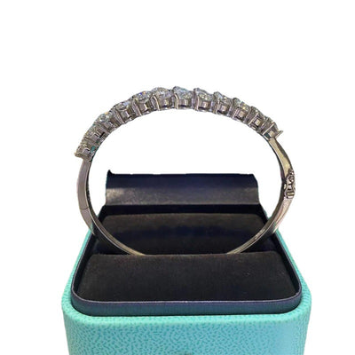 Pulsera de Diamantes Moissanita Color D con Engaste de Cuatro Garras - Image 5