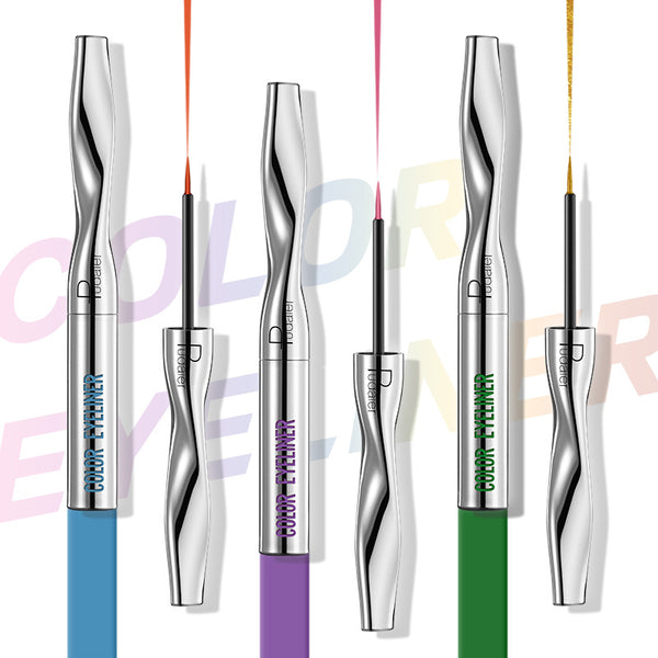 Delineador de Ojos 24 Colores Waterproof de Secado Rápido Ultra Preciso