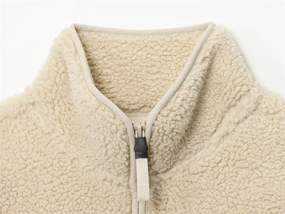 Sudadera Deportiva Teddy de Cierre con Cremallera - Colores Sólidos Versátil - Image 14