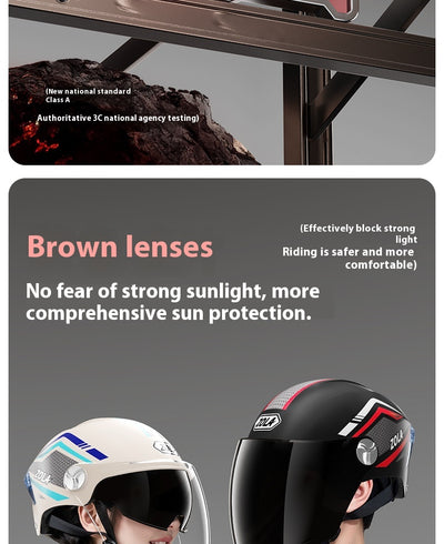 Casco Motociclista Abatible de Protección Solar para Todas las Estaciones - Image 19
